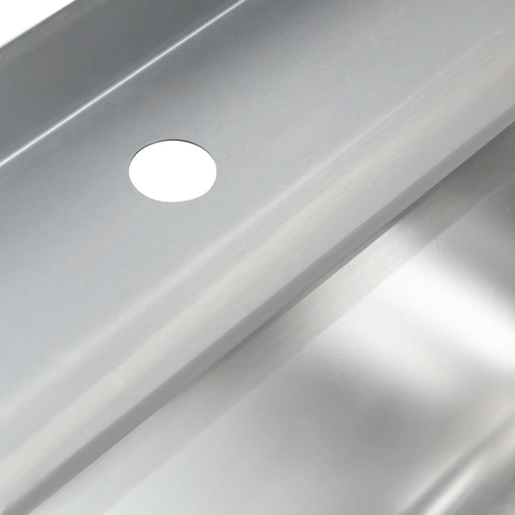 zlew gastronomiczny spawany, zlew ze stali nierdzewnej, stół gastronomiczny ze zlewem