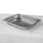 Zdjęcie produktu: Pojemnik GN 1/2 ze stali nierdzewnej 32,5x26,5x4 cm