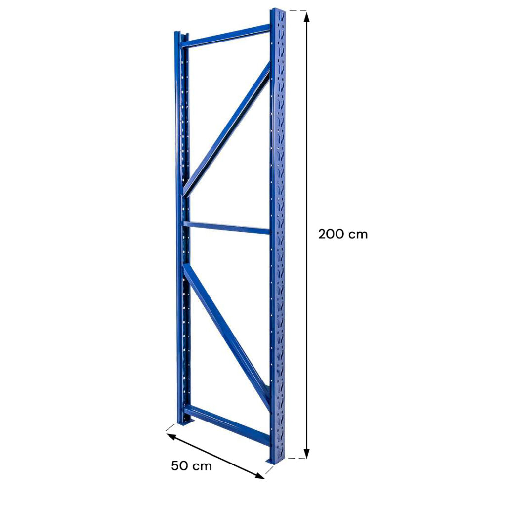 Rama regałowa Fortis Light 200x50 cm