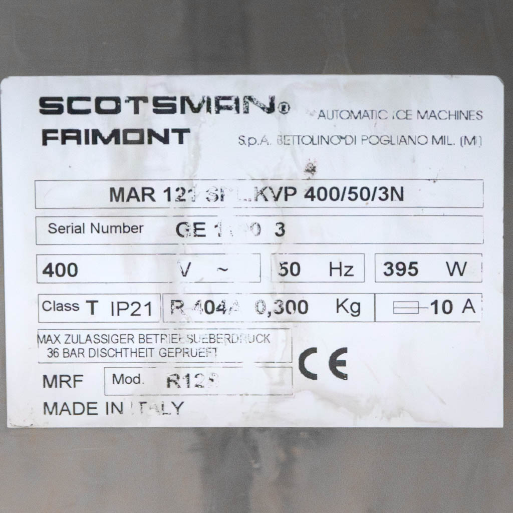 Łuskarka do lodu SCOTSMAN FRIMONT MAR 121 SPLIT 87.6x62.1x52 cm MTP006433