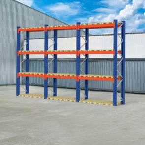 Zdjęcie produktu: Regał magazynowy paletowy WDX 0+3 H-550 cm L-850 cm 2400 kg nośność na parę trawersów