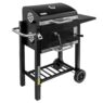 grill ogrodowy, grill ogrodowy z pokrywą, wózek węglowy ogrodowy