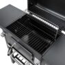 grill ogrodowy, grill ogrodowy z pokrywą, wózek węglowy ogrodowy