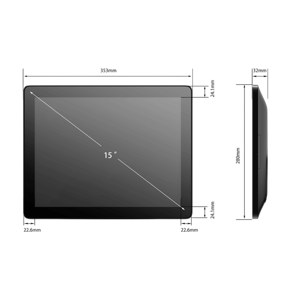 Terminal POS ENJOY N97/8DDR4/128SSD M.2/Win10IoT MTP006512