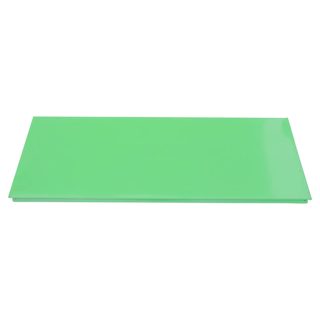 Tył pełny plecy do regału sklepowego MAGO H-40 cm L-100 cm używany zielony