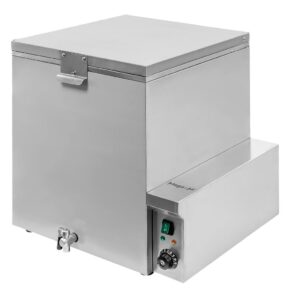 Oparzalnik drobiu Mega-M wyparzacz 7-8 kurczaków 120 L 3.0 kW
