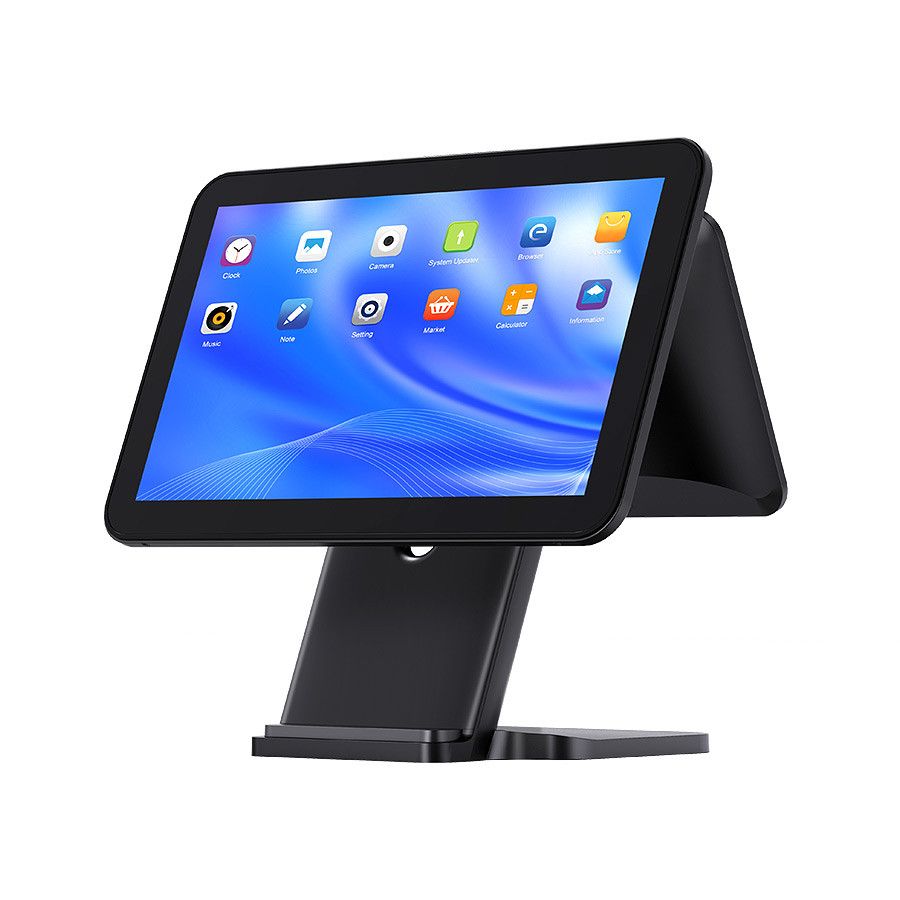 Terminal POS 15.6”; POS z systemem Android 13; Dotykowy terminal sprzedażowy; Nowoczesny system sprzedaży; Ekran dotykowy POS; POS do sklepu; POS do gastronomii; POS do restauracji; POS z ekranem Full HD; Wydajny terminal POS; Szybki terminal sprzedażowy; Nowoczesne urządzenie POS; POS do hotelu; POS z obsługą aplikacji sprzedażowych; POS dla biznesu; Ekonomiczny terminal sprzedażowy