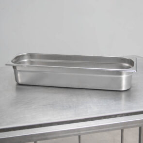 Pojemnik GN 2/4 ze stali nierdzewnej 16,2x53x10 cm