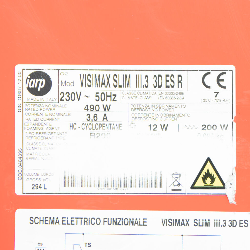 Zamrażarka 3 poziomowa IARP VISIMAX III Slim 81 294 L