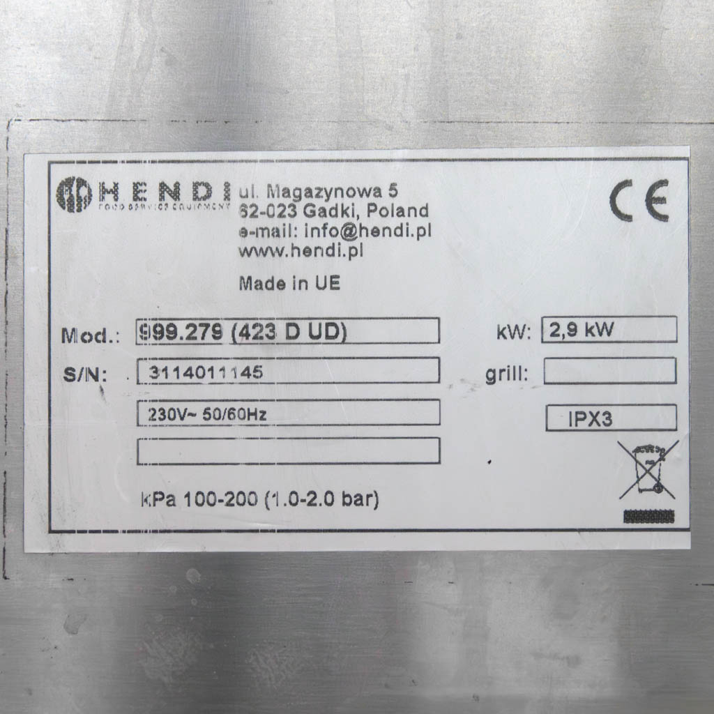 piec konwekcyjny HENDI, piec gastronomiczny z parą, piec konwekcyjny z podstawą, piec piekarniczy, piec elektryczny gastronomiczny, profesjonalny piec konwekcyjny