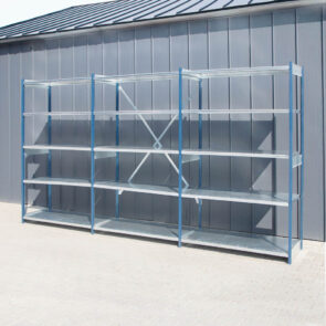 Zdjęcie produktu: Regał metalowy magazynowy 15-półkowy MECALUX M3 H-210 cm L- 385.5 cm G-60 cm