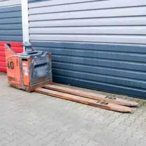 Wózek paletowy rydwan LINDE T20-SP-02 paleciak elektryczny długie widły