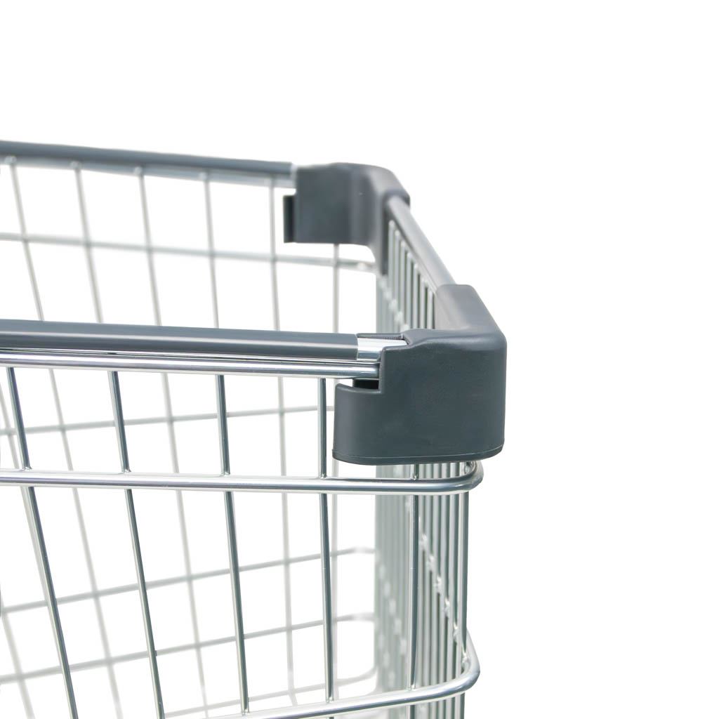 wózek sklepowy, wózek zakupowy, wózek do sklepu samoobsługowego, wózek metalowy, wózek na zakupy, wózek sklepowy z koszem, wytrzymały wózek sklepowy