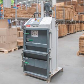 Belownica prasa do makulatury HSM V-Press 504 1.1 kW 230 V rok produkcji 2012