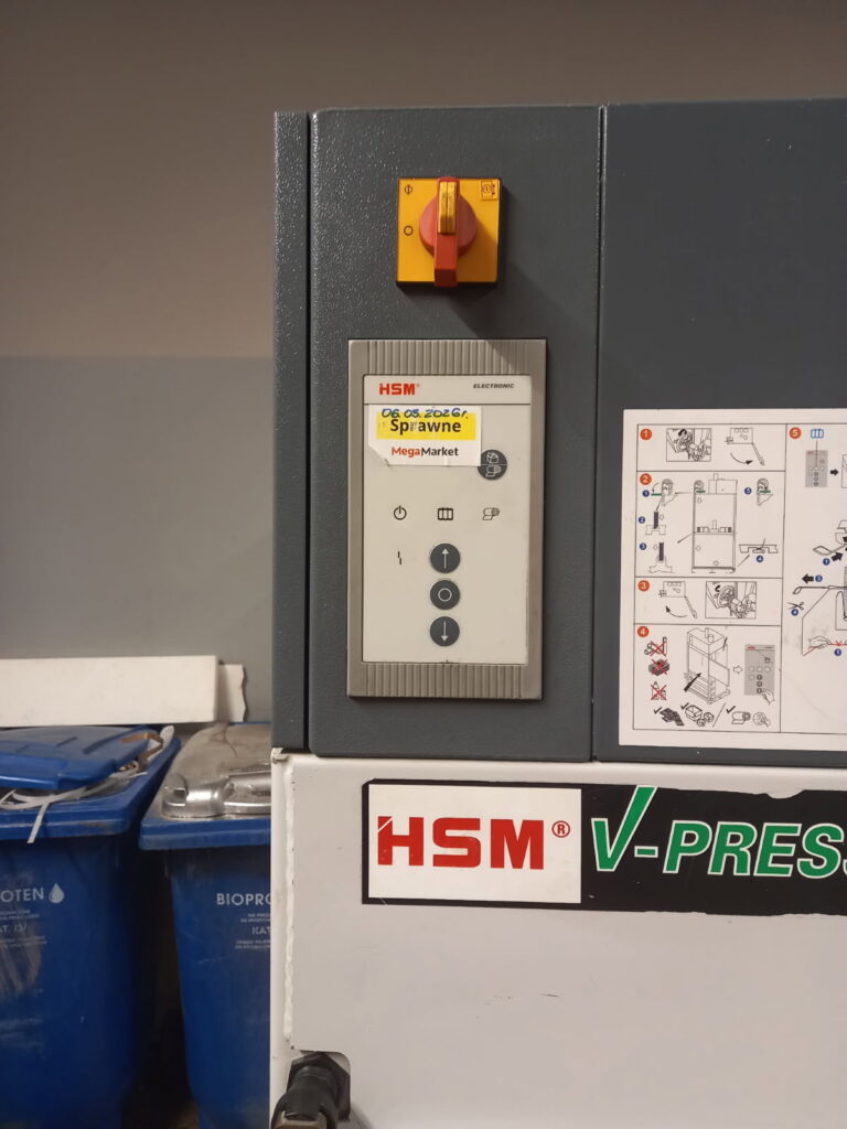 Belownica prasa do makulatury HSM