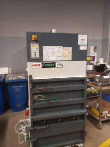 Zdjęcie produktu: Belownica prasa do makulatury HSM V-Press 605 1.5 kW 400 V rok produkcji 2008