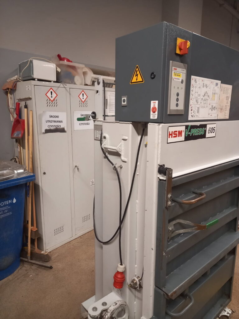 Belownica prasa do makulatury HSM