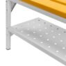 Podstawa z ławeczką pod szafkę BHP wraz z półką na buty