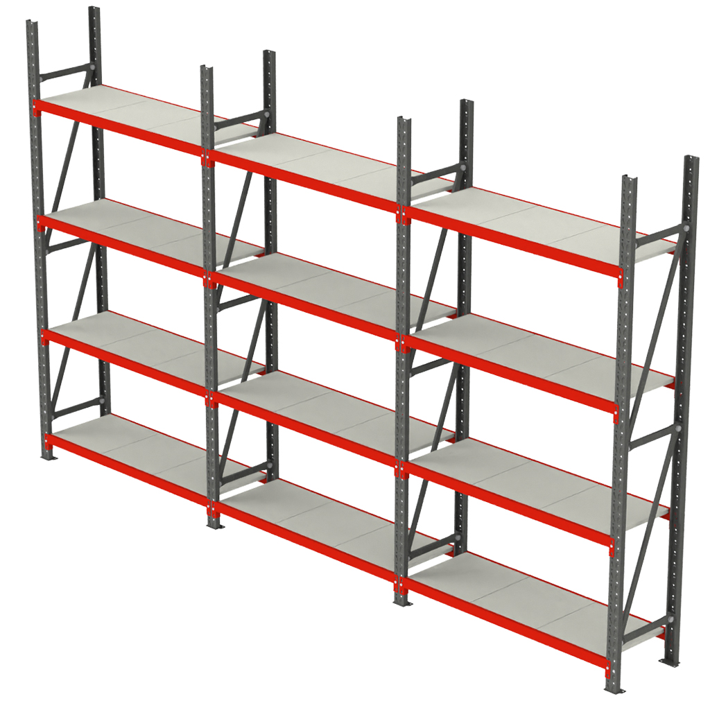 regał metalowy 12 półkowy, regał magazynowy, regał do magazynu
