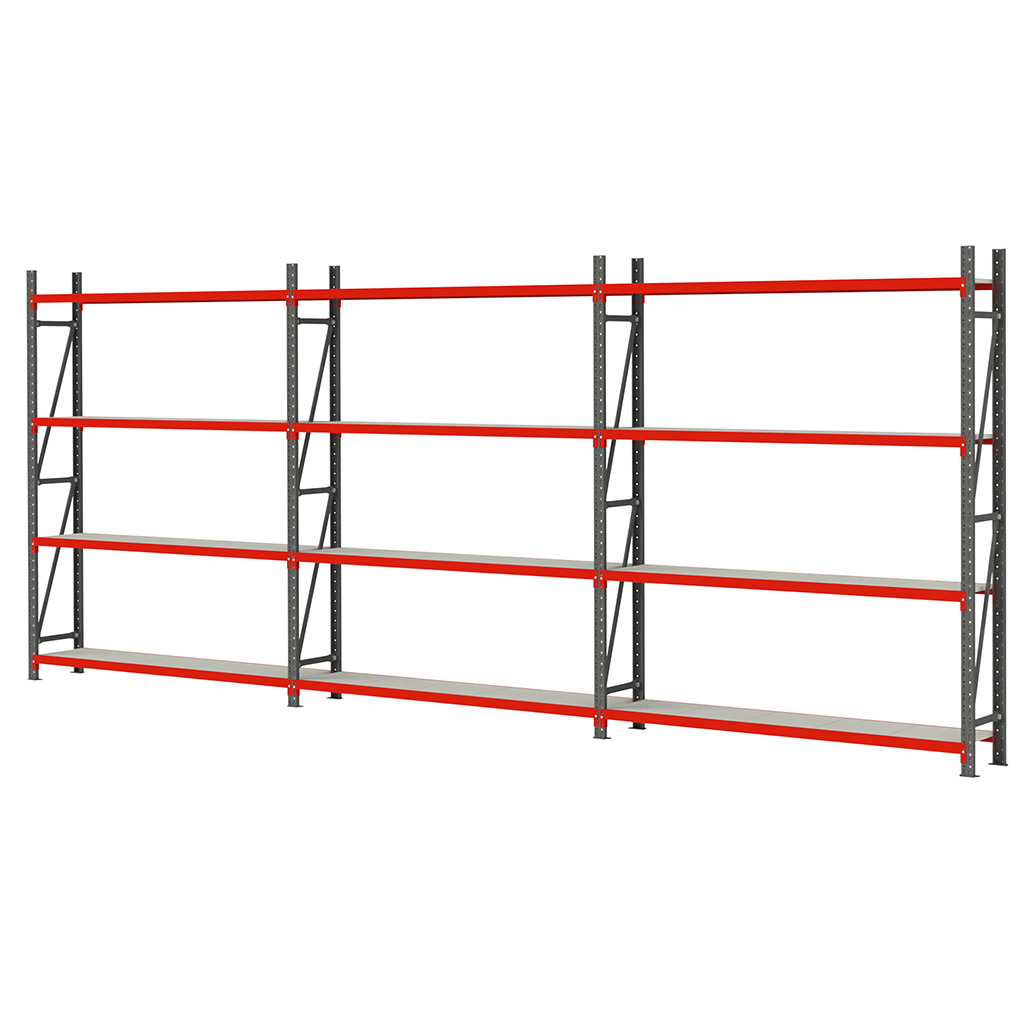 Regał metalowy 12 półkowy, regał magazynowy, regał do magazynu