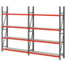 regał metalowy 8 półkowy, regał do garażu, magazynu