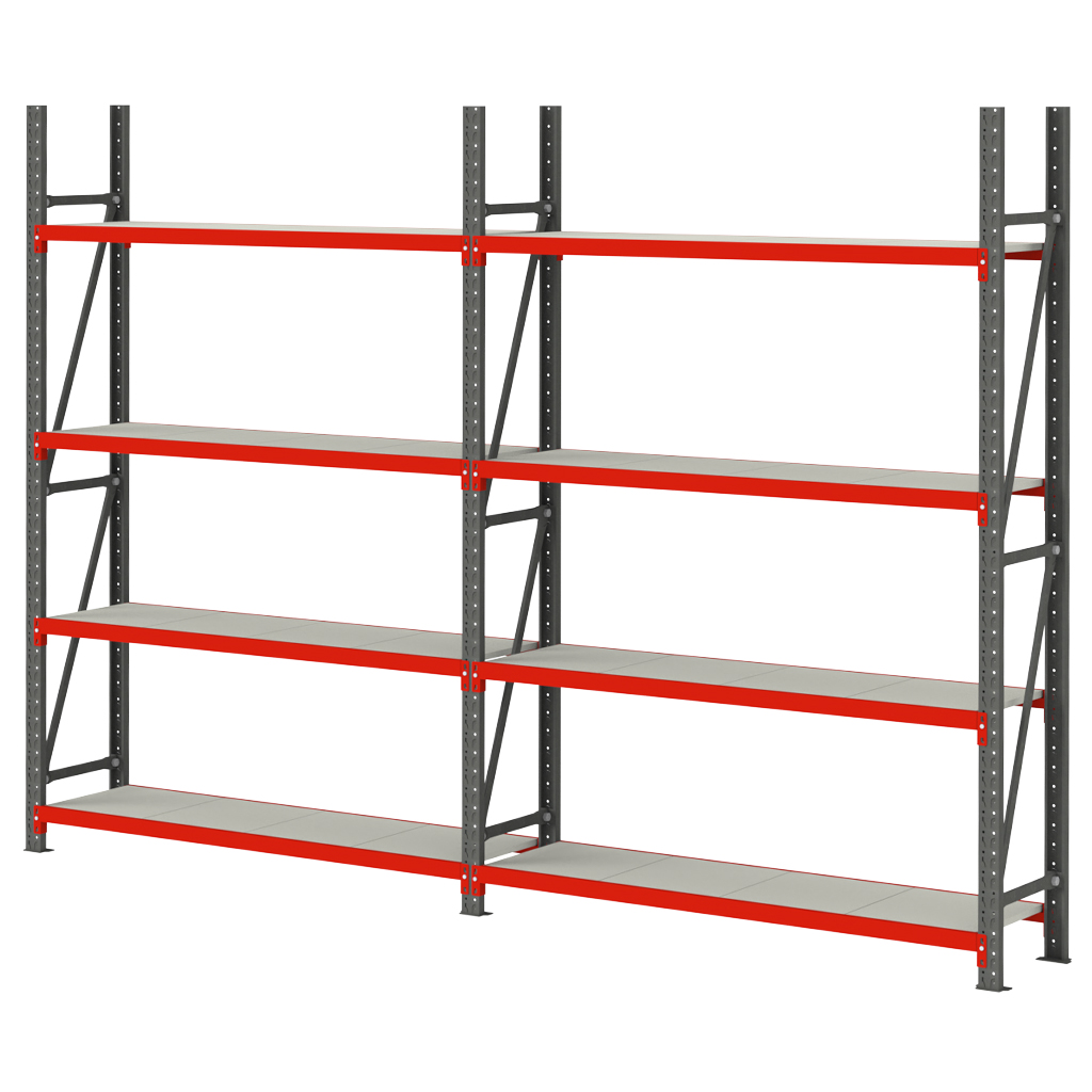 regał magazynowy metalowy 8 półkowy, regał do magazynu, hurtowni
