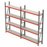 regał metalowy 8 półkowy, regał do garażu, magazynu