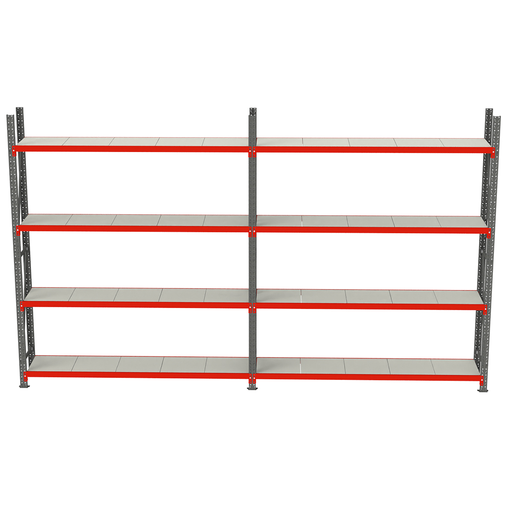 regał metalowy 8 półkowy, regał do garażu, magazynu