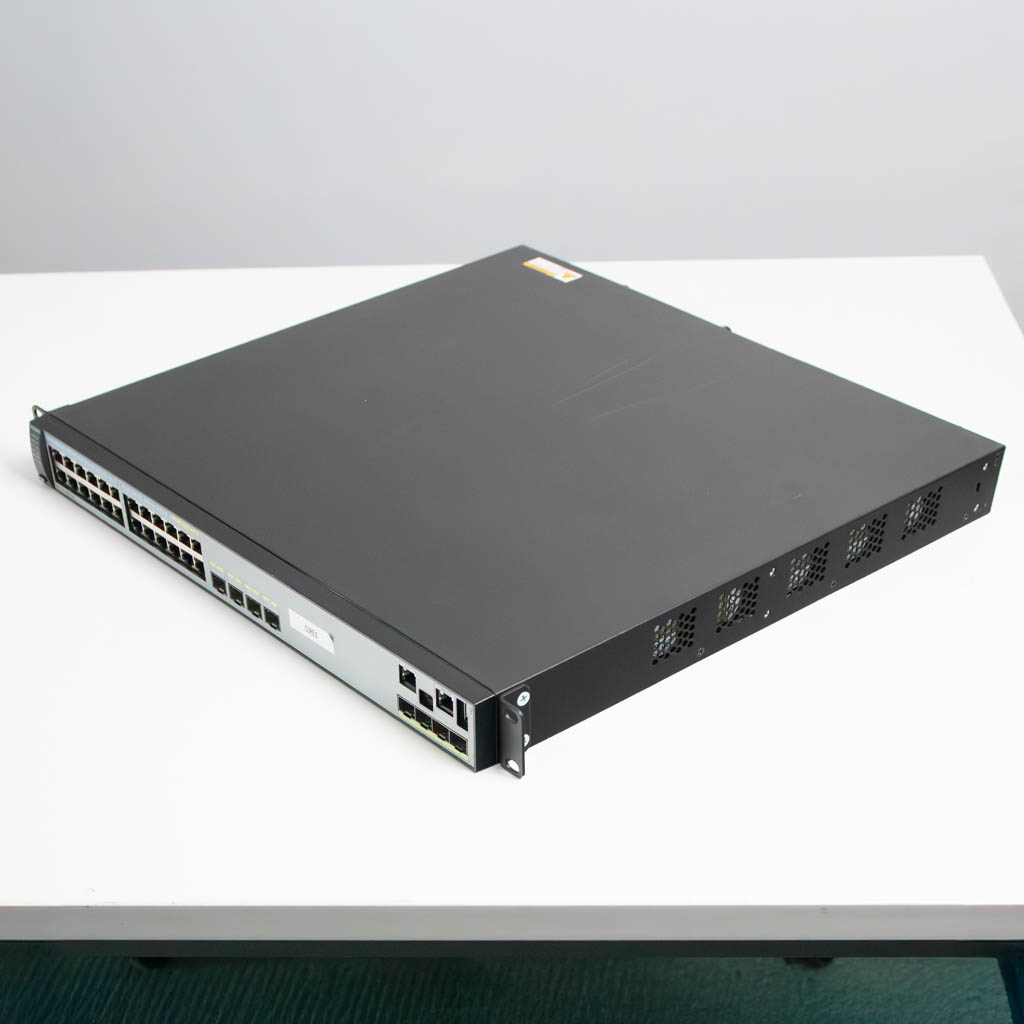 Huawei S5710-28C-EI, switch Huawei, przełącznik sieciowy, switch 24 porty gigabit, switch combo, switch do sieci firmowej, przełącznik do centrum danych, switch warstwy 3, przełącznik zarządzalny Huawei, switch Huawei POE+