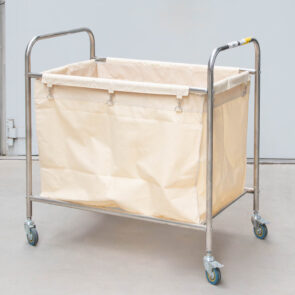 Wózek do sprzątania na pranie Mega-M 91x56x92 cm stal nierdzewna POSERWISOWY