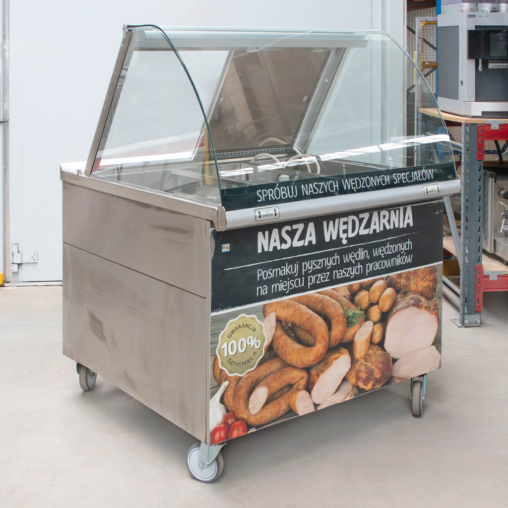 bemar grzewczy, bemar gastronomiczny, bemar 5xGN, witryna grzewcza, urządzenie grzewcze gastronomiczne, wyposażenie gastronomii, bemar ze stali nierdzewnej