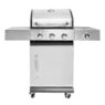 grill gazowy, grill ogrodowy gazowy, grill z żeliwnym rusztem, grill czarny, grill na taras, grill gastronomiczny, grill mobilny