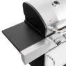 grill gazowy, grill ogrodowy gazowy, grill z żeliwnym rusztem, grill czarny, grill na taras, grill gastronomiczny, grill mobilny