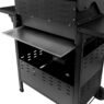 grill gazowy, grill ogrodowy gazowy, grill z żeliwnym rusztem, grill czarny, grill na taras, grill gastronomiczny, grill mobilny