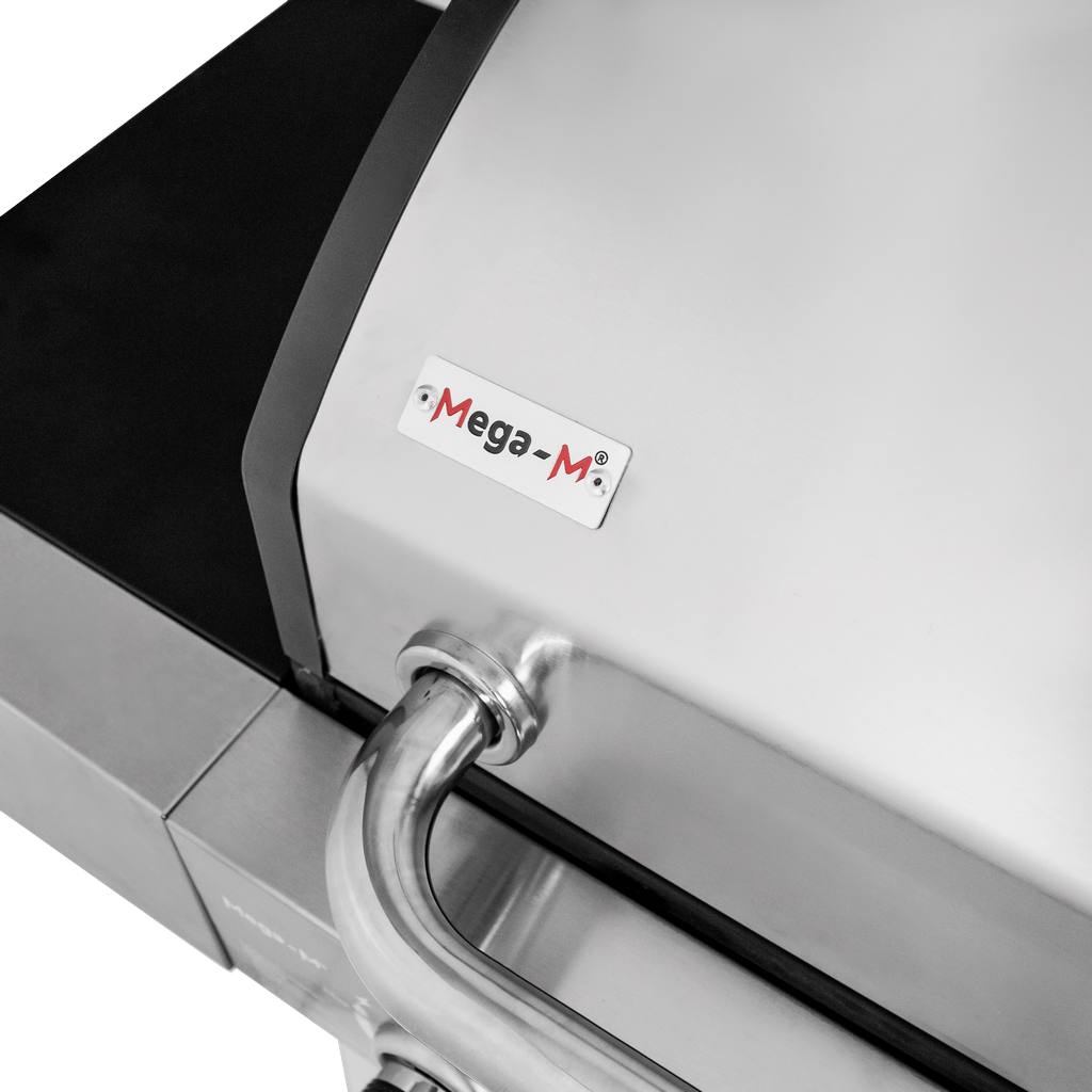 grill gazowy, grill ogrodowy gazowy, grill z żeliwnym rusztem, grill czarny, grill na taras, grill gastronomiczny, grill mobilny