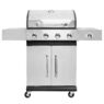 grill gazowy, grill ogrodowy gazowy, grill z żeliwnym rusztem, grill czarny, grill na taras, grill gastronomiczny, grill mobilny