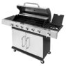 grill gazowy, grill ogrodowy gazowy, grill z żeliwnym rusztem, grill czarny, grill na taras, grill gastronomiczny, grill mobilny