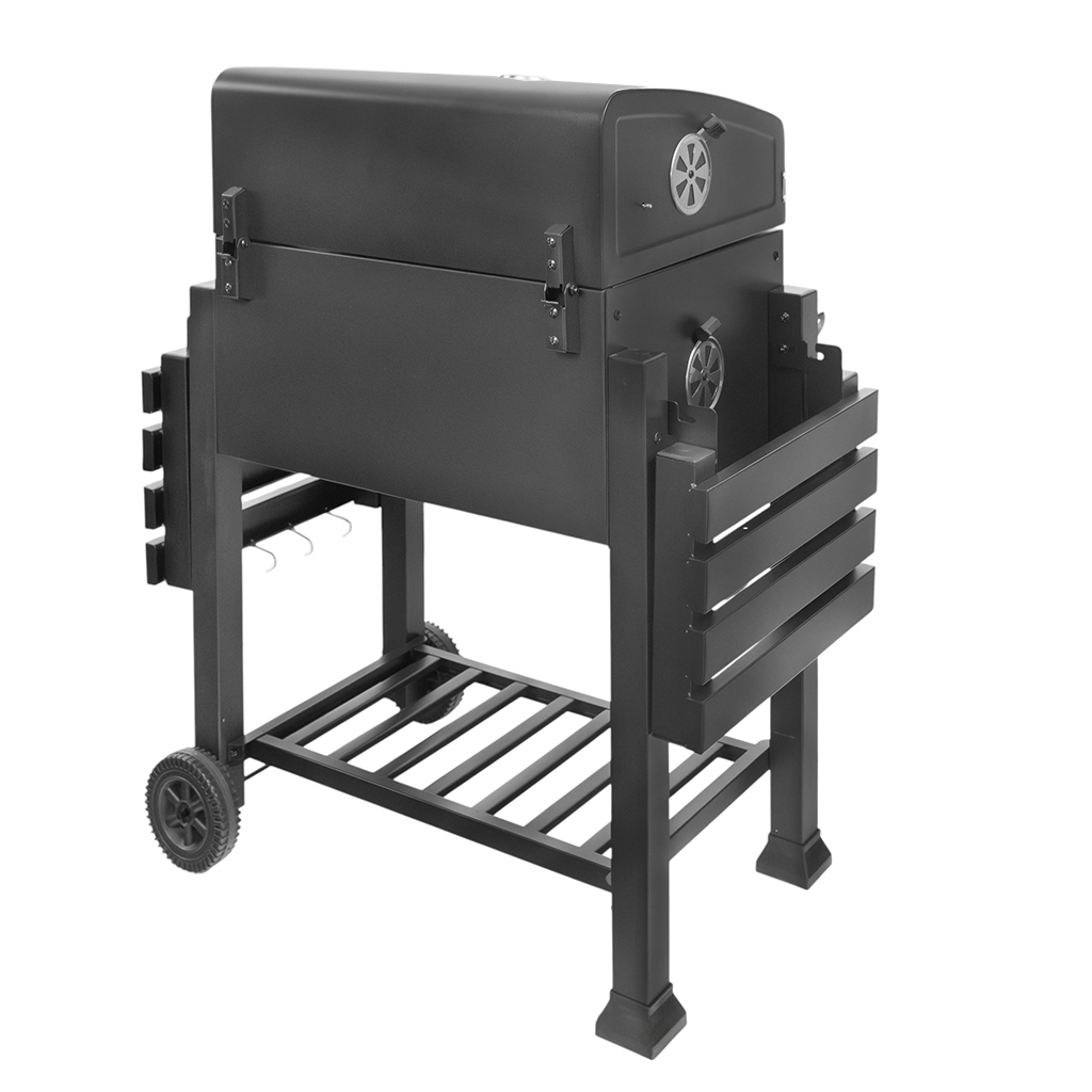 grill ogrodowy, wózek węglowy do grilla