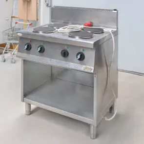 Zdjęcie produktu: Kuchnia elektryczna 4-płytowa z półką SILKO CE74GPT 80x70x110 cm