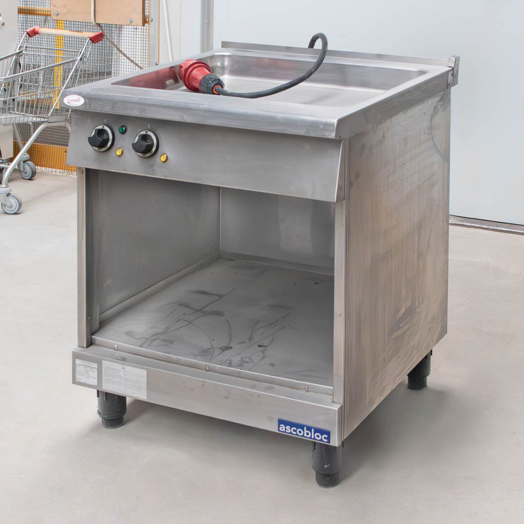 patelnia elektryczna gastronomiczna, patelnia przemysłowa, sprzęt kuchenny, patelnia z półką, patelnia elektryczna, wyposażenie gastronomii