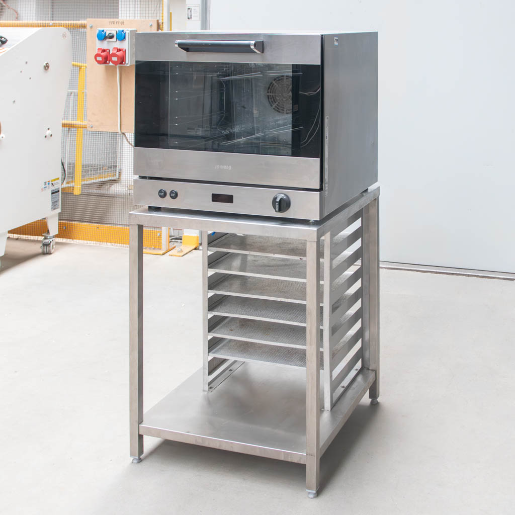 piec konwekcyjno-parowy, piec gastronomiczny, piec konwekcyjny z parą, piec ze stali nierdzewnej, profesjonalny piec do gastronomii
