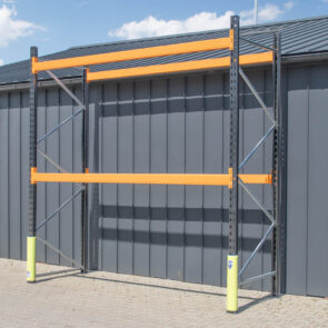 Zdjęcie produktu: Regał magazynowy paletowy LINK 51 0+2 H-322 cm L-376 cm moduł bazowy nośność na parę trawersów 750 kg