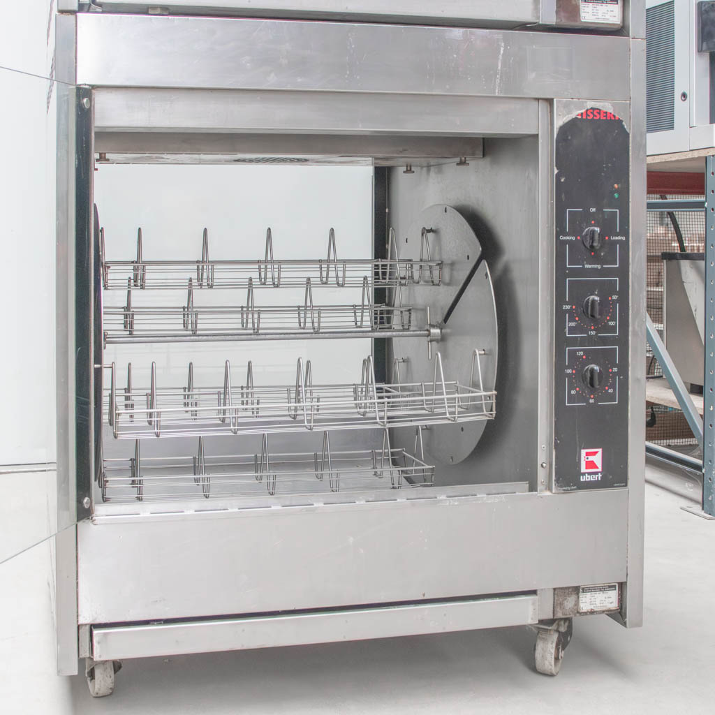 rożen elektryczny, rożno gastronomiczne, rożno do kurczaków, profesjonalny piec na kurczaki, grill obrotowy do mięsa, rożen nierdzewny