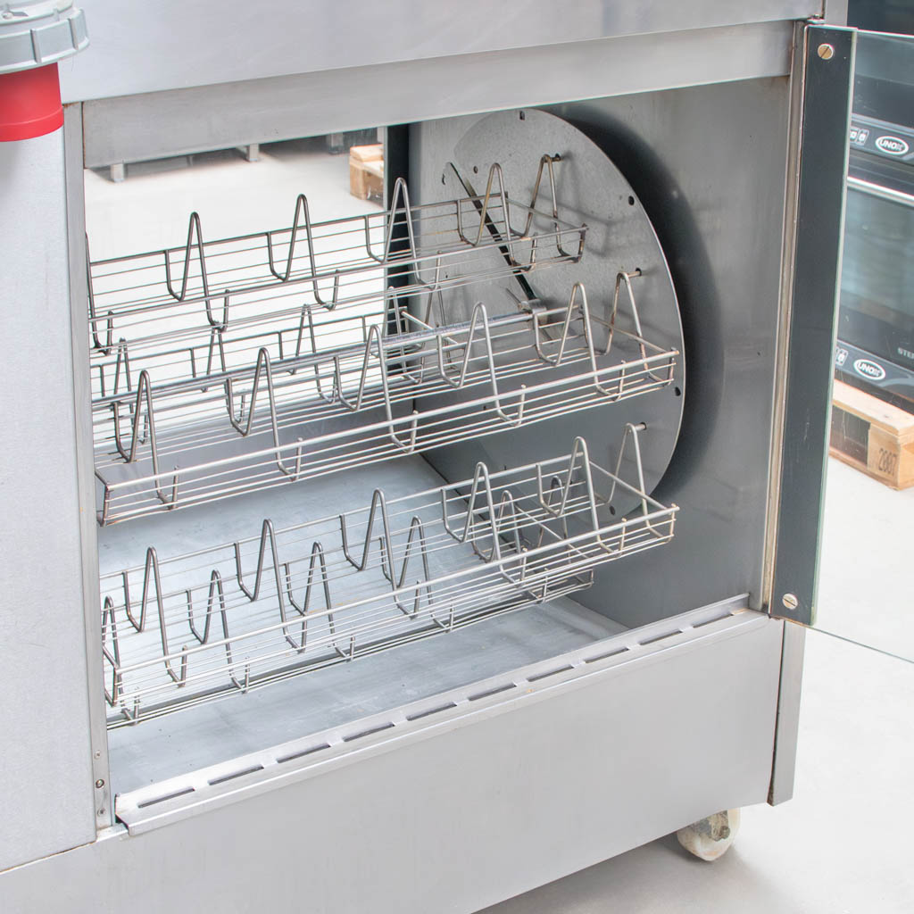 rożen elektryczny, rożno gastronomiczne, rożno do kurczaków, profesjonalny piec na kurczaki, grill obrotowy do mięsa, rożen nierdzewny