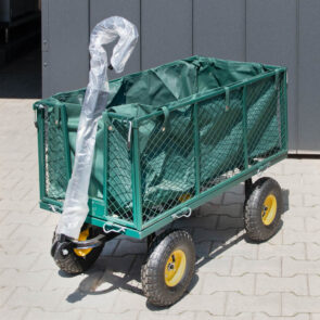 Zdjęcie produktu: Wózek ogrodowy transportowy składany Mega-M 96x51x72 cm 500kg POWYSTAWOWY