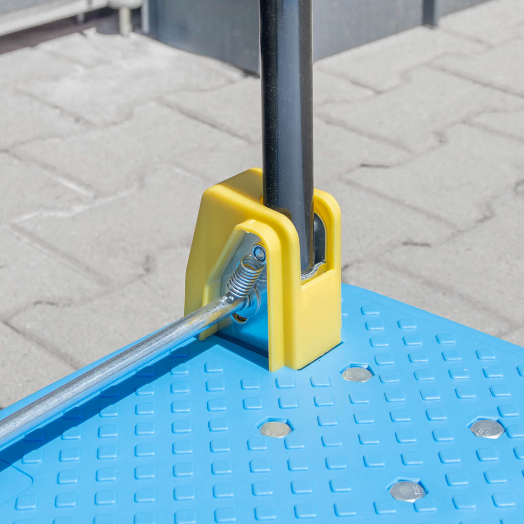 wózek platformowy składany, wózek transportowy, wózek magazynowy, wózek ręczny przemysłowy, sprzęt do magazynu, składany wózek transportowy