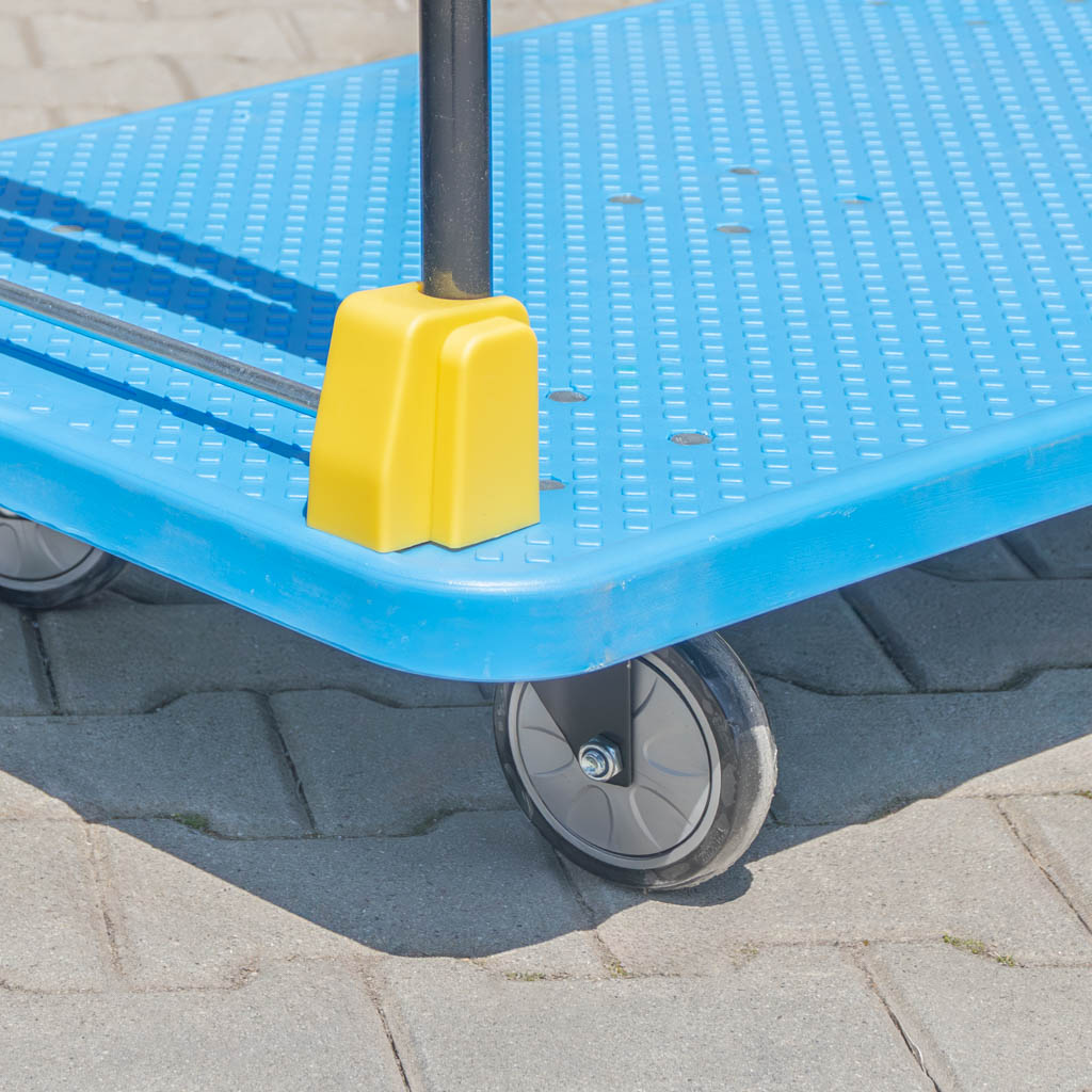 wózek platformowy składany, wózek transportowy, wózek magazynowy, wózek ręczny przemysłowy, sprzęt do magazynu, składany wózek transportowy