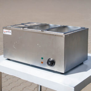 Zdjęcie produktu: Bemar elektryczny stołowy Mega-M 3×1/2 GN 1,5 kW POSERWISOWY