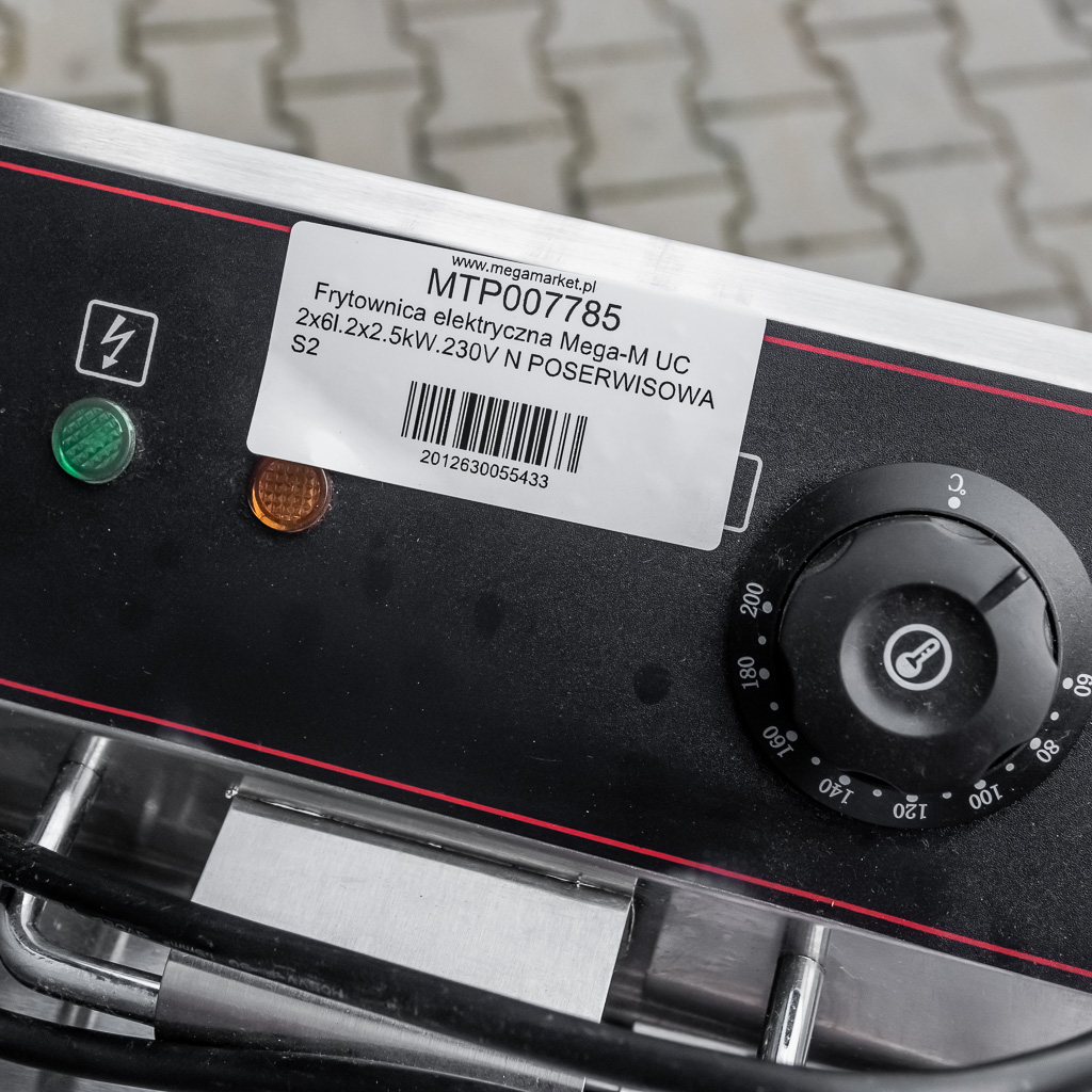 frytownica elektryczna, frytownica gastronomiczna dwukomorowa, profesjonalna frytkownica, frytkownica podwójna, sprzęt gastronomiczny, frytownica elektryczna