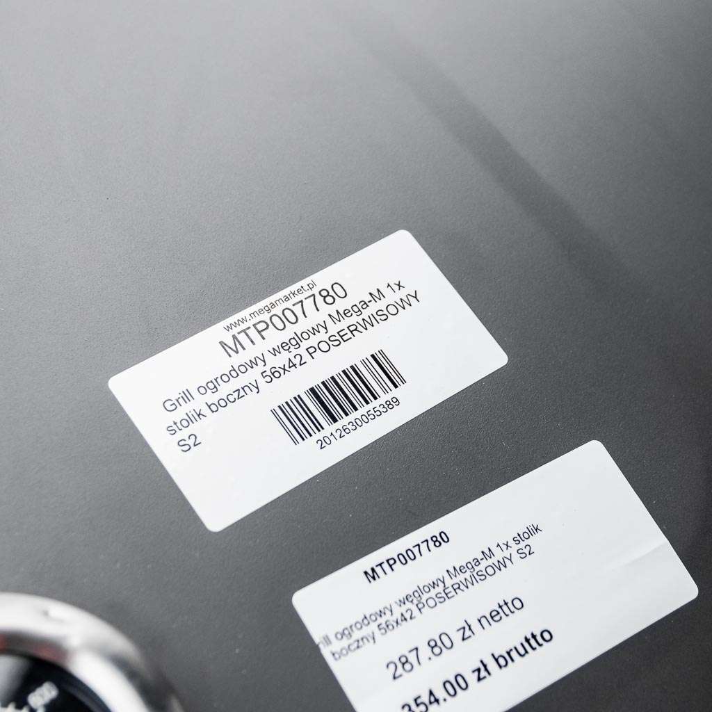 grill, grill ogrodowy, grill z termometrem, grill chromowany ruszt, grill z pokrywą i półką boczną